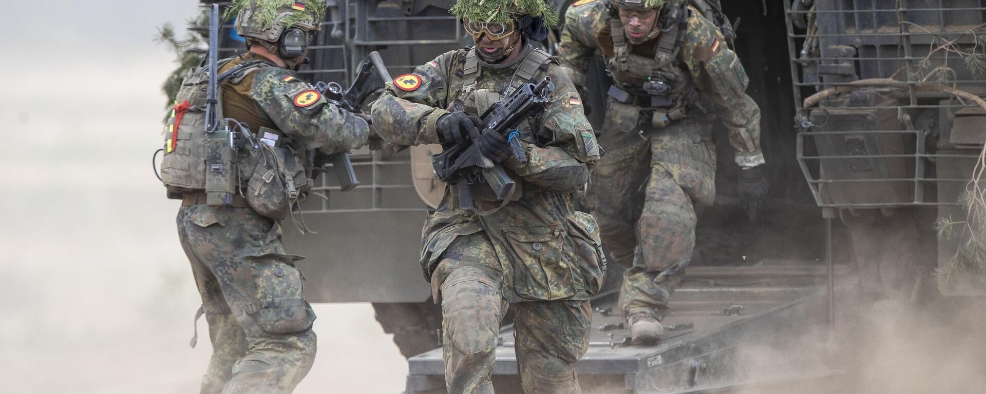 German soldiers at a training range in Pabrade, north of the capital Vilnius, Lithuania on Wednesday, May 29, 2024. ' - Sputnik International, 1920, 07.09.2025
