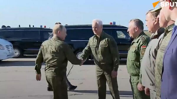 Russian President Vladimir Putin visited on Tuesday the Mulino training ground in Russia's Nizhny Novgorod Region - Sputnik International