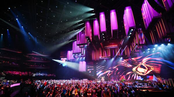 Guests attend the Intervision International Song Contest at the Live Arena Concert Hall in Moscow, Russia. - Sputnik International