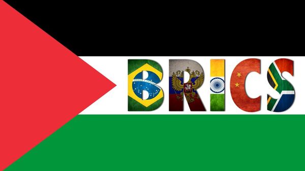 BRICS, Palestine collage - Sputnik International