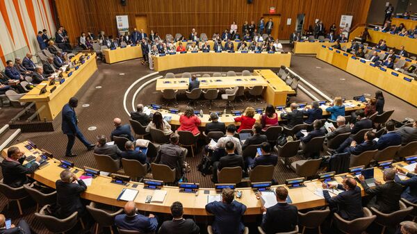 Meeting of the Council of Foreign Ministers of the Group of Twenty (G20) as part of the high-level week of the UN General Assembly in New York. - Sputnik International