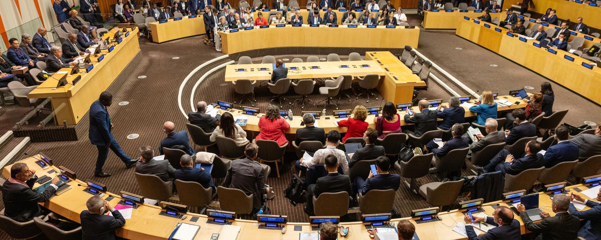 Meeting of the Council of Foreign Ministers of the Group of Twenty (G20) as part of the high-level week of the UN General Assembly in New York. - Sputnik International, 1920, 27.09.2025