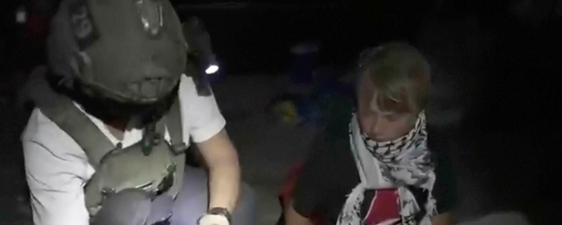 The Israeli navy intercepted the Global Sumud Flotilla - Sputnik International, 1920, 02.10.2025