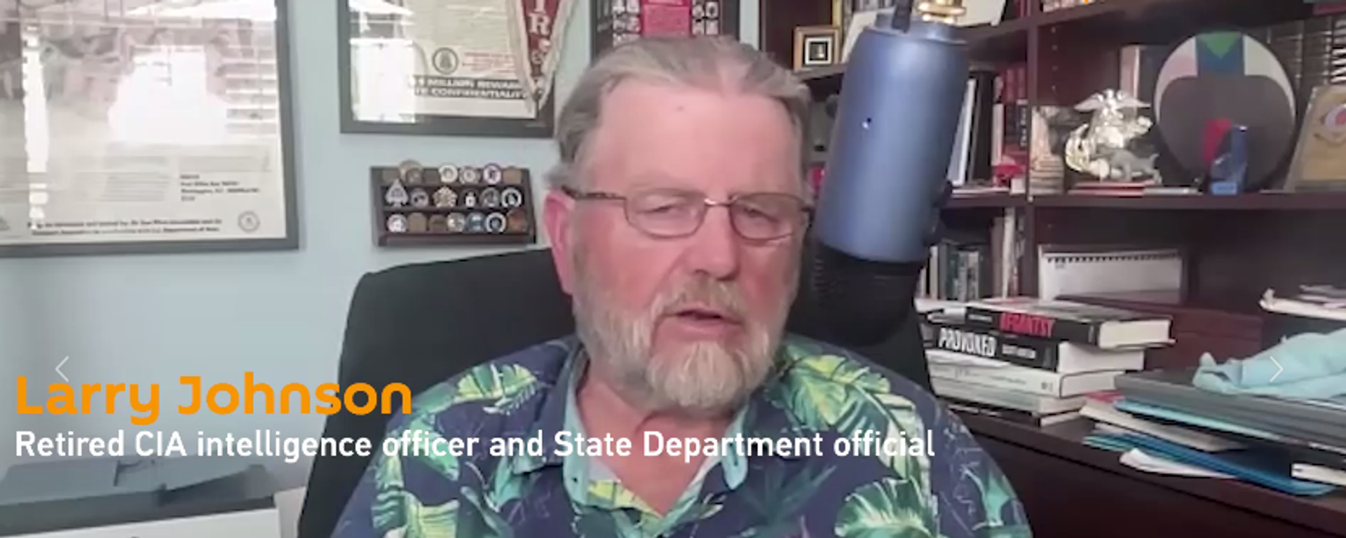 Larry Johnson, ex-CIA intelligence officer - Sputnik International, 1920, 03.10.2025