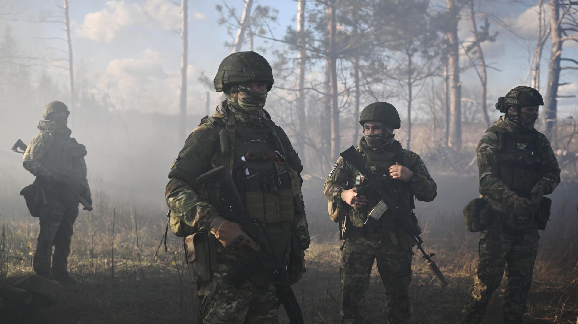 Russian servicemen in the special operation zone. File photo Russian servicemen in the special operation zone. File photo - Sputnik International, 1920, 08.10.2025
