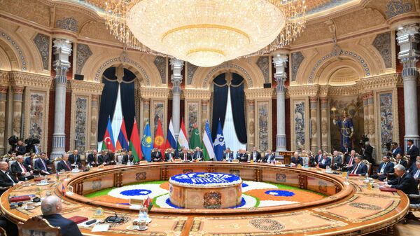 Meeting of the CIS Council of Heads of State in Dushanbe - Sputnik International