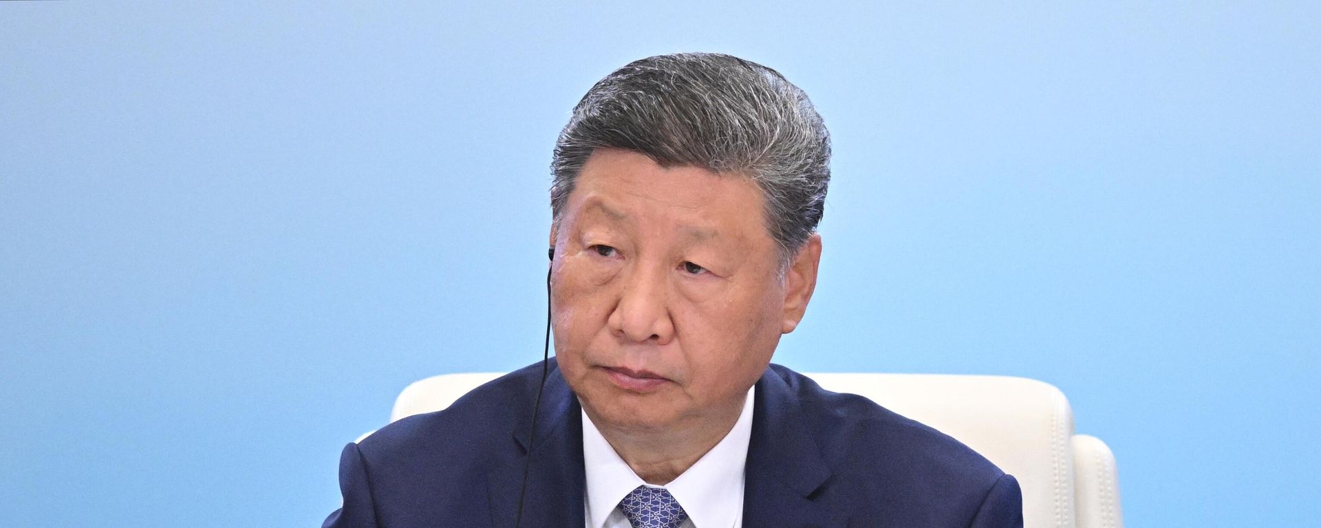September 1, 2025 – Chinese President Xi Jinping at a meeting of the Council of Heads of State of the Shanghai Cooperation Organization (SCO) in Tianjin.
September 1, 2025 – Chinese President Xi Jinping at a meeting of the Council of Heads of State of the Shanghai Cooperation Organization (SCO) in Tianjin.
- Sputnik International, 1920, 12.10.2025