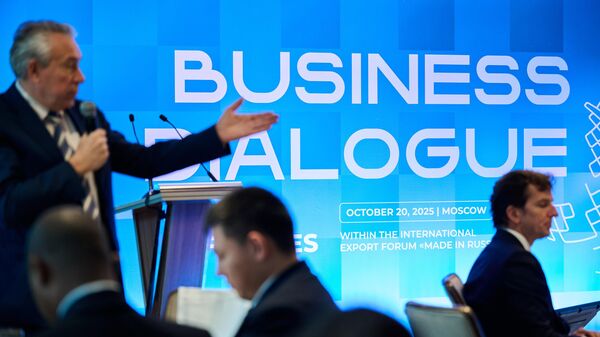 As part of the Made in Russia forum, a business dialogue dedicated to strengthening Moscow’s trade and economic relations with the countries of the Persian Gulf took place in the Russian capital - Sputnik International