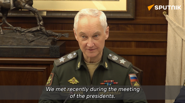 Belousov meets Syrian Defense Minister in Moscow - Sputnik International