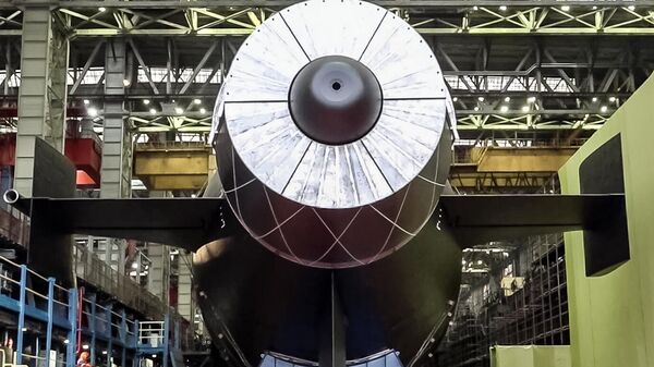 Nuclear-powered submarine Khabarovsk - Sputnik International