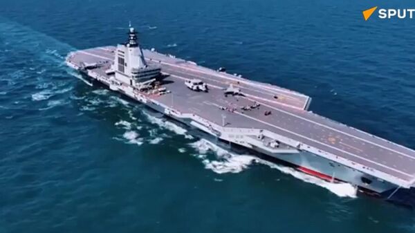 China has commissioned the Fujian, its first carrier equipped with electromagnetic catapults. - Sputnik International