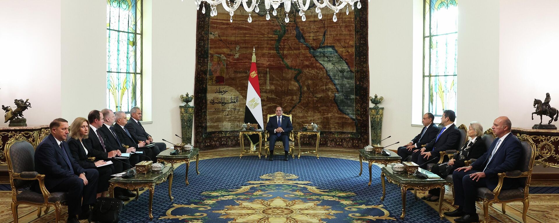 Russian Security Council Secretary Sergei Shoigu's visit to Egypt - Sputnik International, 1920, 10.11.2025