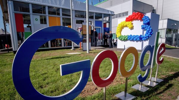 Google's first datacenter in Germany is pictured during its inauguration in Hanau near Frankfurt, Germany, Oct. 6, 2023.   - Sputnik International
