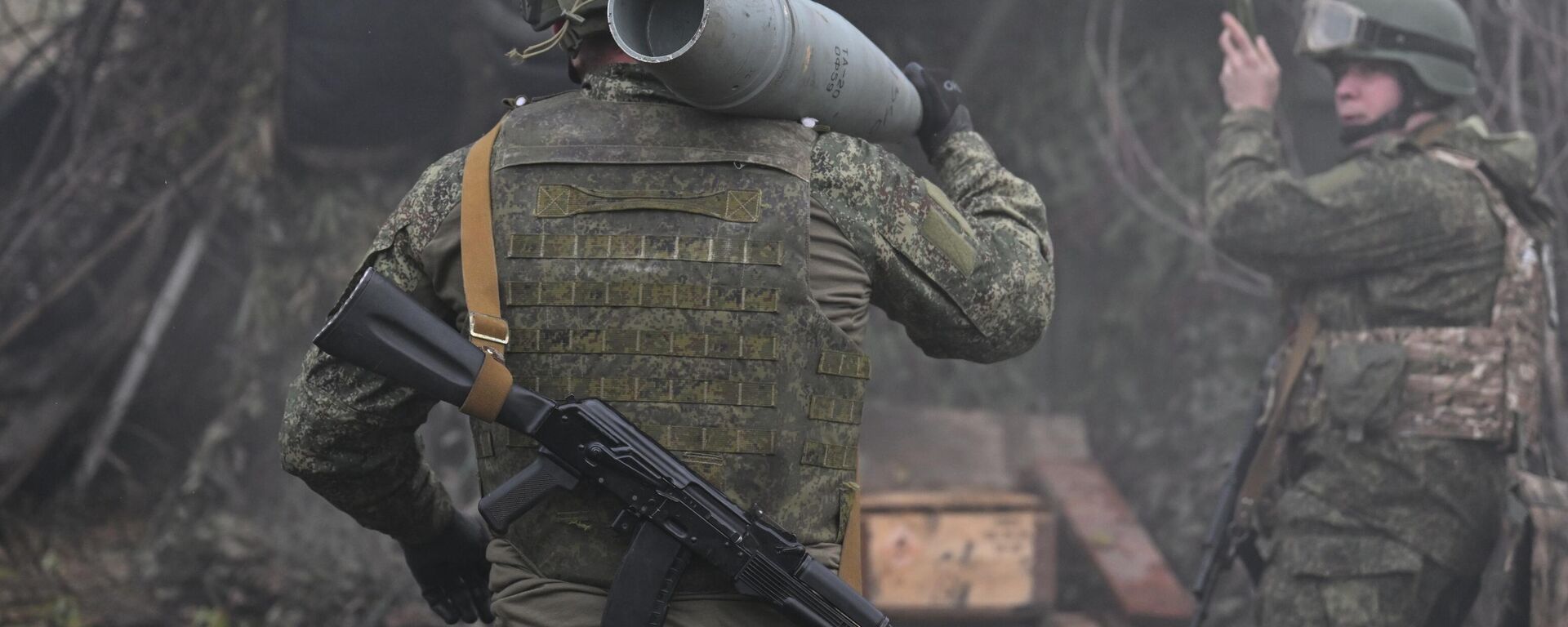 Combat work of a 2S5 Giatsint-S crew near Krasnoarmeysk (Pokrovsk) - Sputnik International, 1920, 10.02.2026