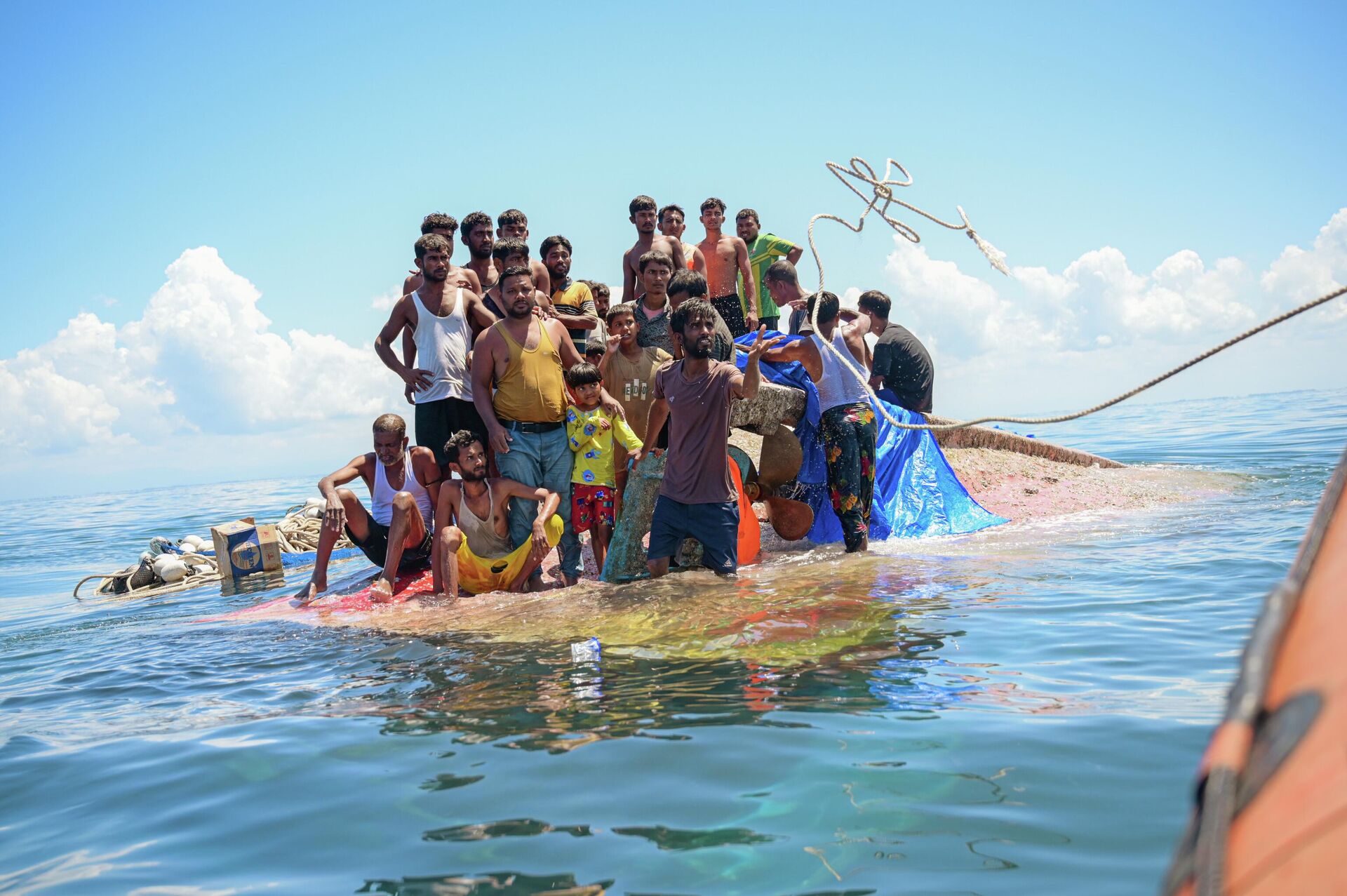 Rohingya Capsized Boat Rohingya Capsized Boat - Sputnik International, 1920, 18.11.2025