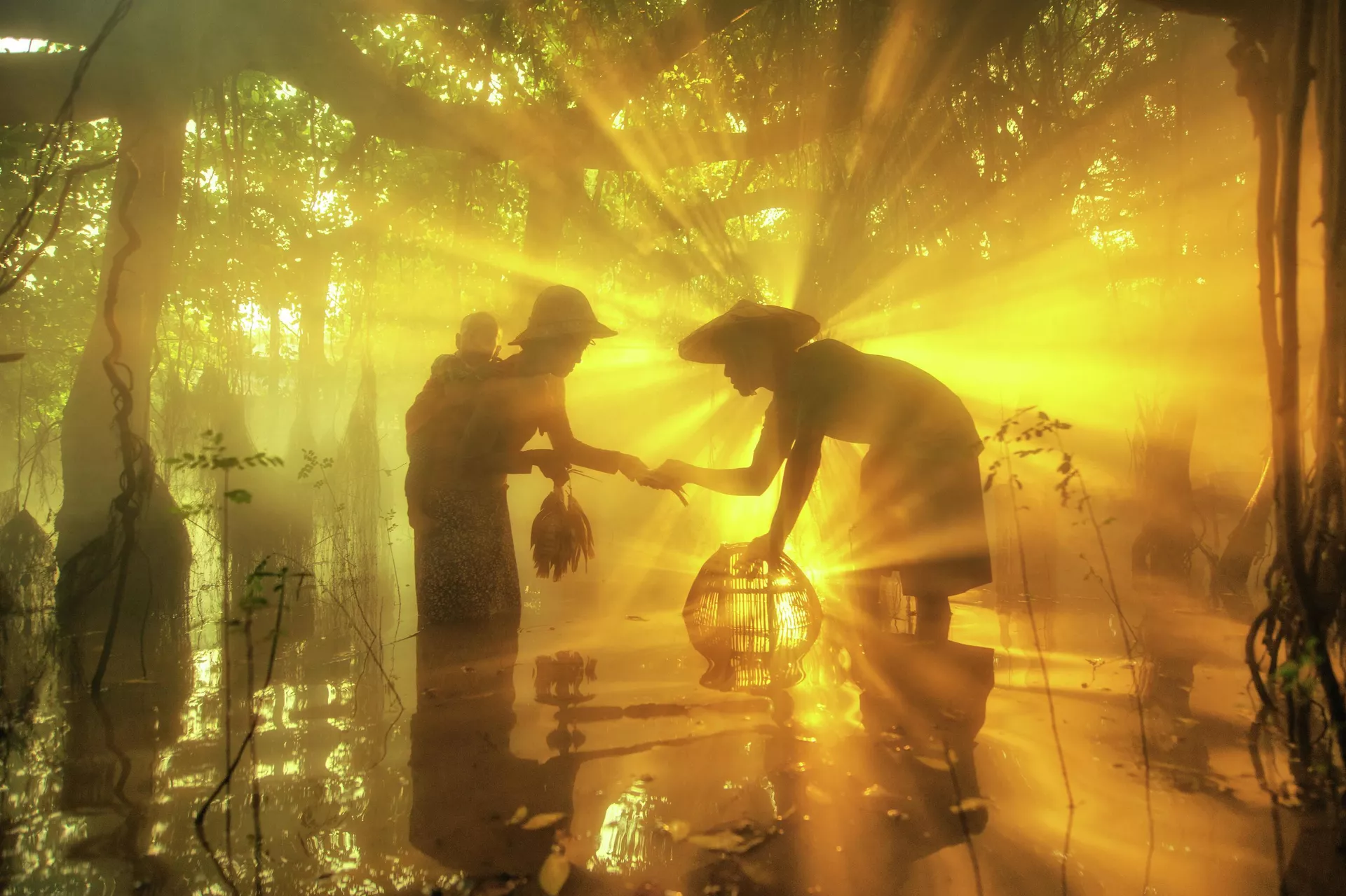 Fishing Family Fishing Family - Sputnik International, 1920, 18.11.2025