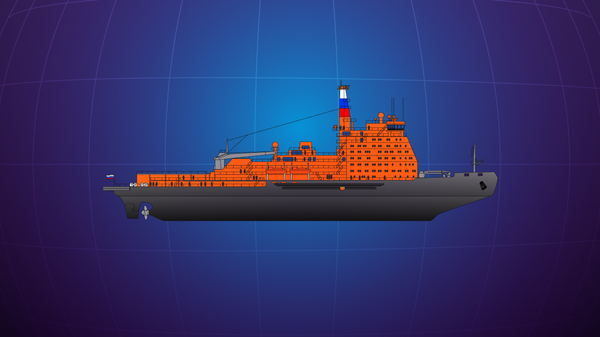 Nuclear icebreaker Stalingrad - Sputnik International