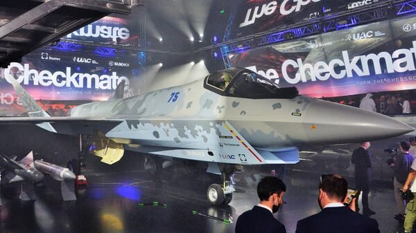 Su-75 Checkmate fifth-generation light fighter jet - Sputnik International