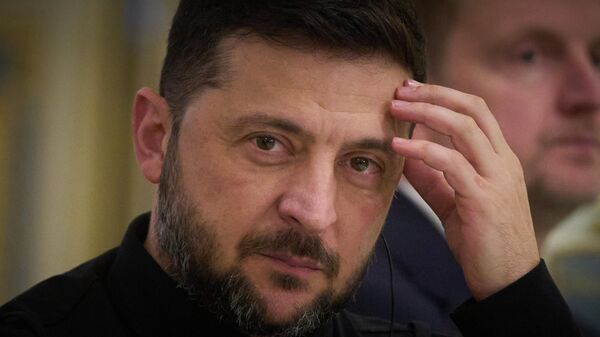 Volodymyr Zelensky. File photo - Sputnik International