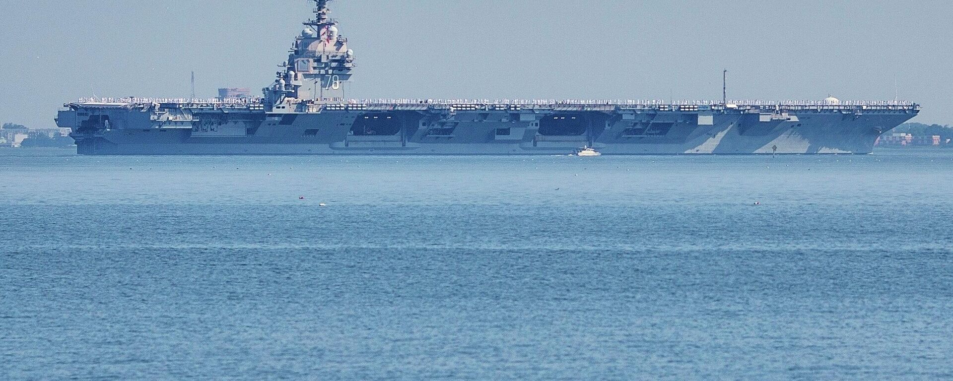 The USS Gerald R. Ford aircraft carrier. - Sputnik International, 1920, 23.11.2025