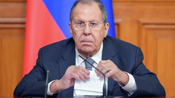 Russian Foreign Minister Sergey Lavrov - Sputnik International