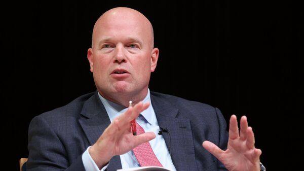US Ambassador to NATO Matthew Whitaker speaks during a panel discussion at the NATO Parliamentary Assembly in Dayton, Ohio. - Sputnik International
