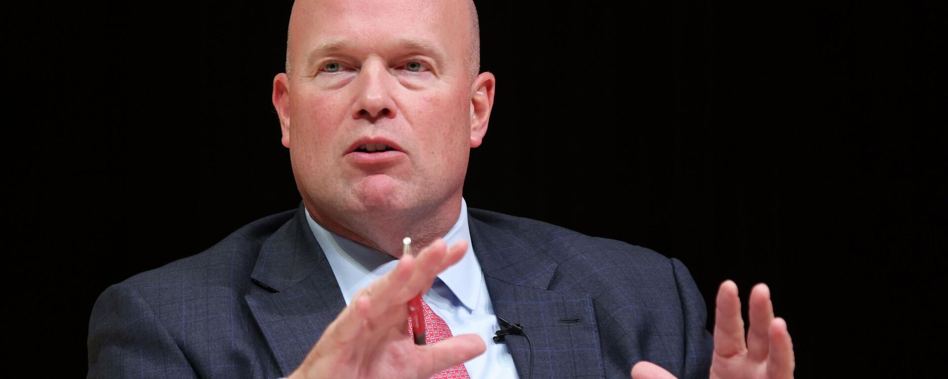 US Ambassador to NATO Matthew Whitaker speaks during a panel discussion at the NATO Parliamentary Assembly in Dayton, Ohio. - Sputnik International, 1920, 25.11.2025