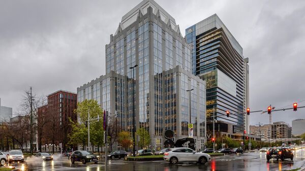 FILE - A view of the headquarters of Euroclear in Brussels, on Oct. 23, 2025. FILE - A view of the headquarters of Euroclear in Brussels, on Oct. 23, 2025. - Sputnik International