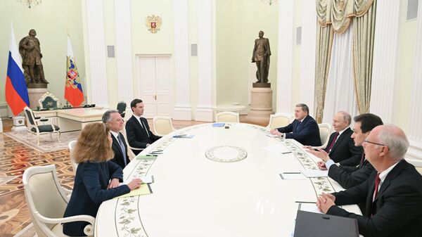President Vladimir Putin met with Special Envoy Steve Witkoff. - Sputnik International