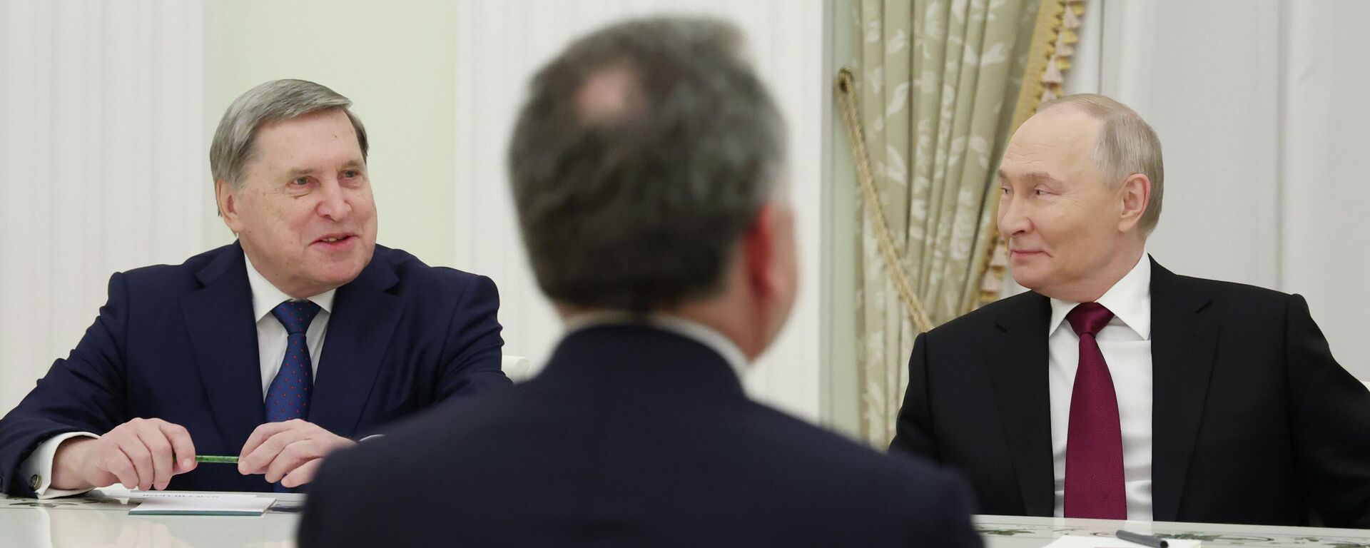 Russian President Vladimir Putin with Special Envoy Steven Witkoff - Sputnik International, 1920, 05.12.2025