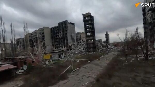 First footage of liberated Pokrovsk (Krasnoarmeysk) - Sputnik International
