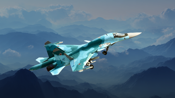 Russian Su-34 supersonic flighter-bomber - Sputnik International
