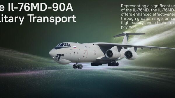 Il-76MD-90A: Modernized workhorse of Russian air power - Sputnik International