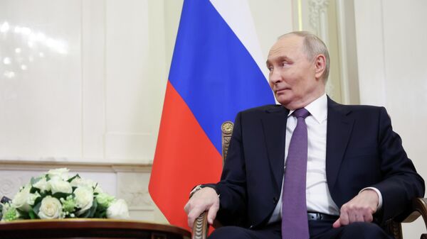 Russian President Vladimir Putin opened the Eurasian Economic Union (EAEU) leaders' summit in St. Petersburg - Sputnik International