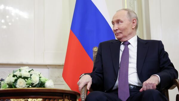 Russian President Vladimir Putin opened the Eurasian Economic Union (EAEU) leaders' summit in St. Petersburg - Sputnik International