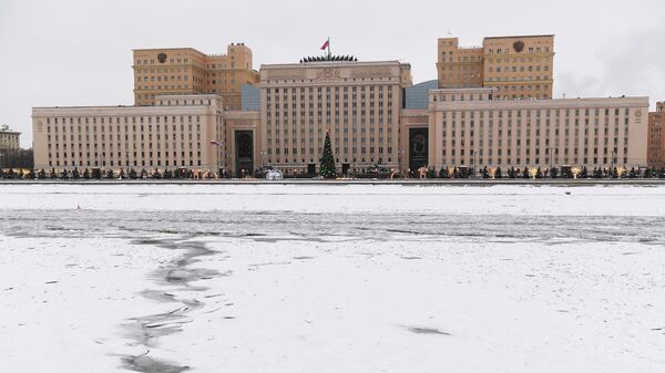 The building of the Russian Ministry of Defense on Frunzenskaya Embankment in Moscow. - Sputnik International