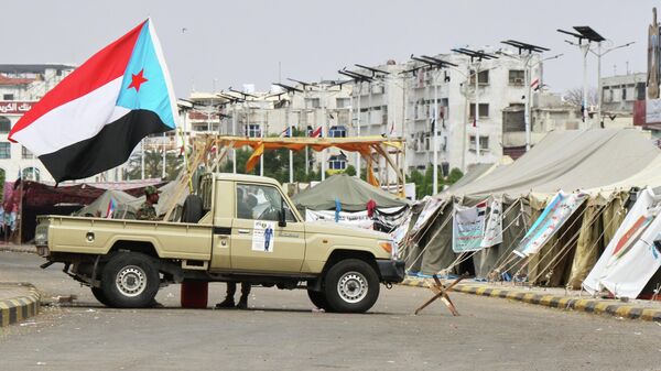 Southern Yemen soldiers in Aden - Sputnik International