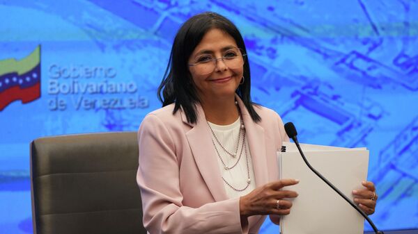 Venezuelan Acting President Delcy Rodriguez  - Sputnik International