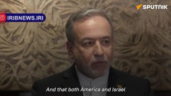 US and Israel are trying to instigate violence in Iran – Araghchi - Sputnik International