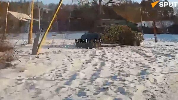 Russian troops wipe out Ukrainian military in Komarovka - Sputnik International