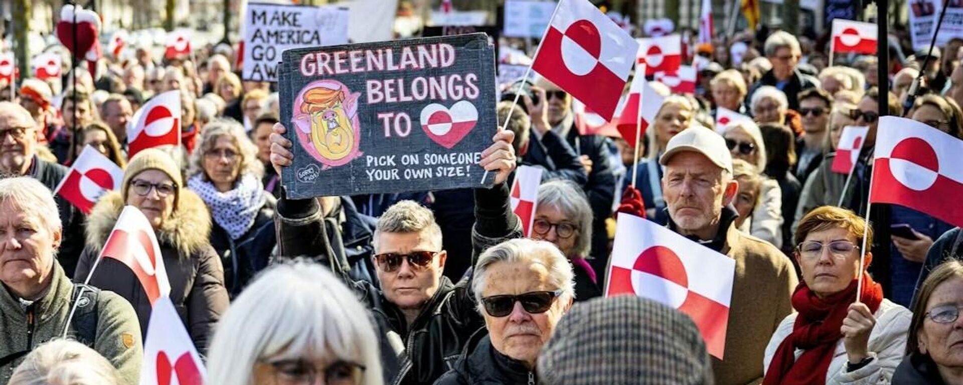 Protests in Copehagen, January 17, 2026 - Sputnik International, 1920, 17.01.2026