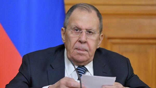 Russian Foreign Minister Sergey Lavrov - Sputnik International