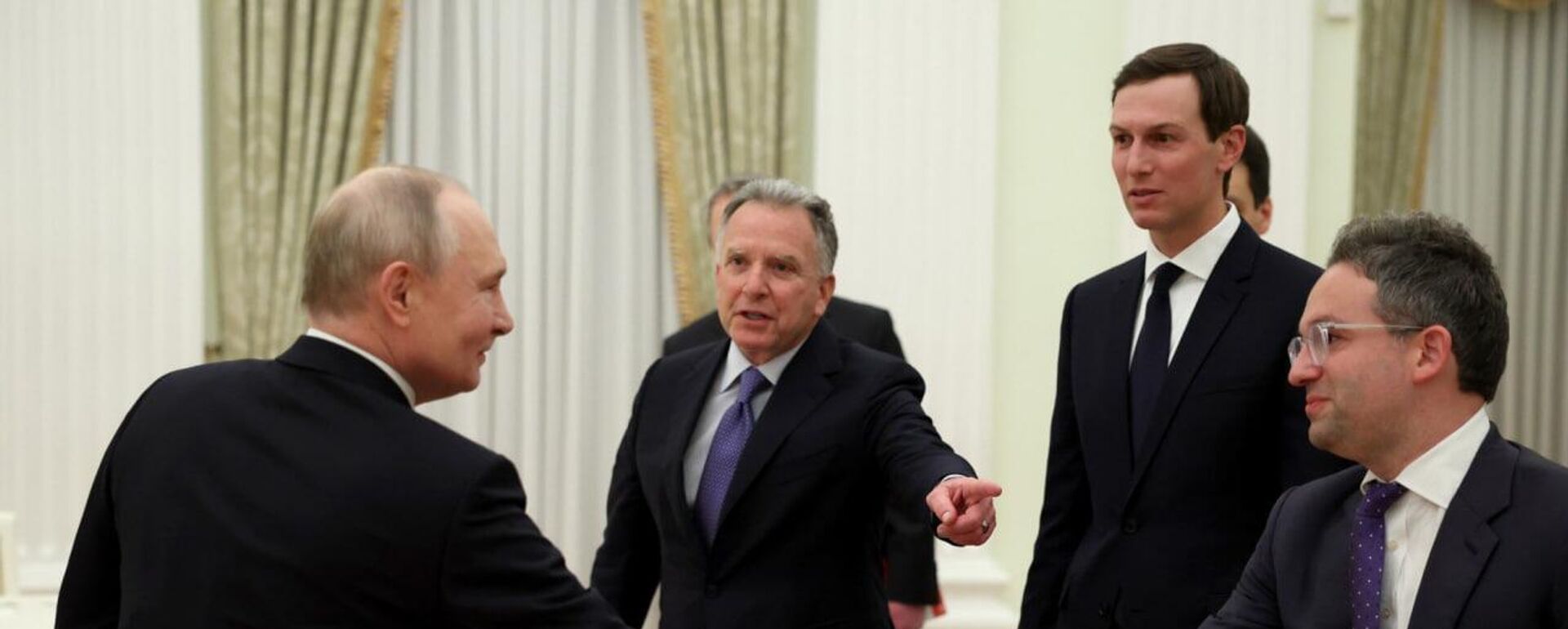 Putin holds talks with Witkoff, Kushner and Gruenbaum - Sputnik International, 1920, 23.01.2026