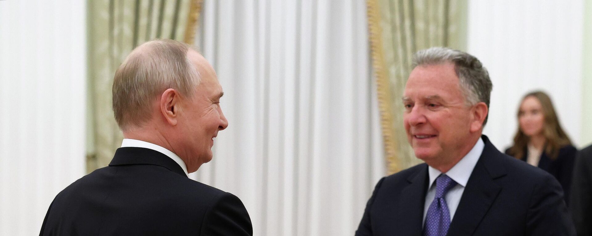 Russian President Vladimir Putin meets Trump’s special envoy Steve Witkoff in Moscow on January 23, 2026.
 - Sputnik International, 1920, 23.01.2026