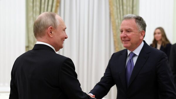 Russian President Vladimir Putin meets Trump’s special envoy Steve Witkoff in Moscow on January 23, 2026.
 - Sputnik International