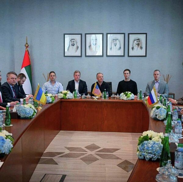 Ukraine Negotiations in Abu Dhabi - Sputnik International