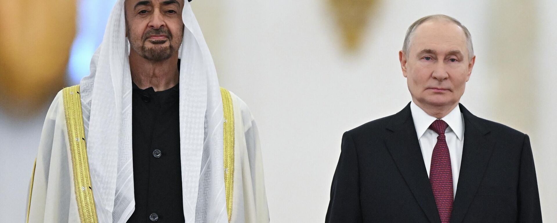Russian President Vladimir Putin at talks with President of the UAE Sheikh Mohamed bin Zayed Al Nahyan in the Kremlin - Sputnik International, 1920, 31.03.2026