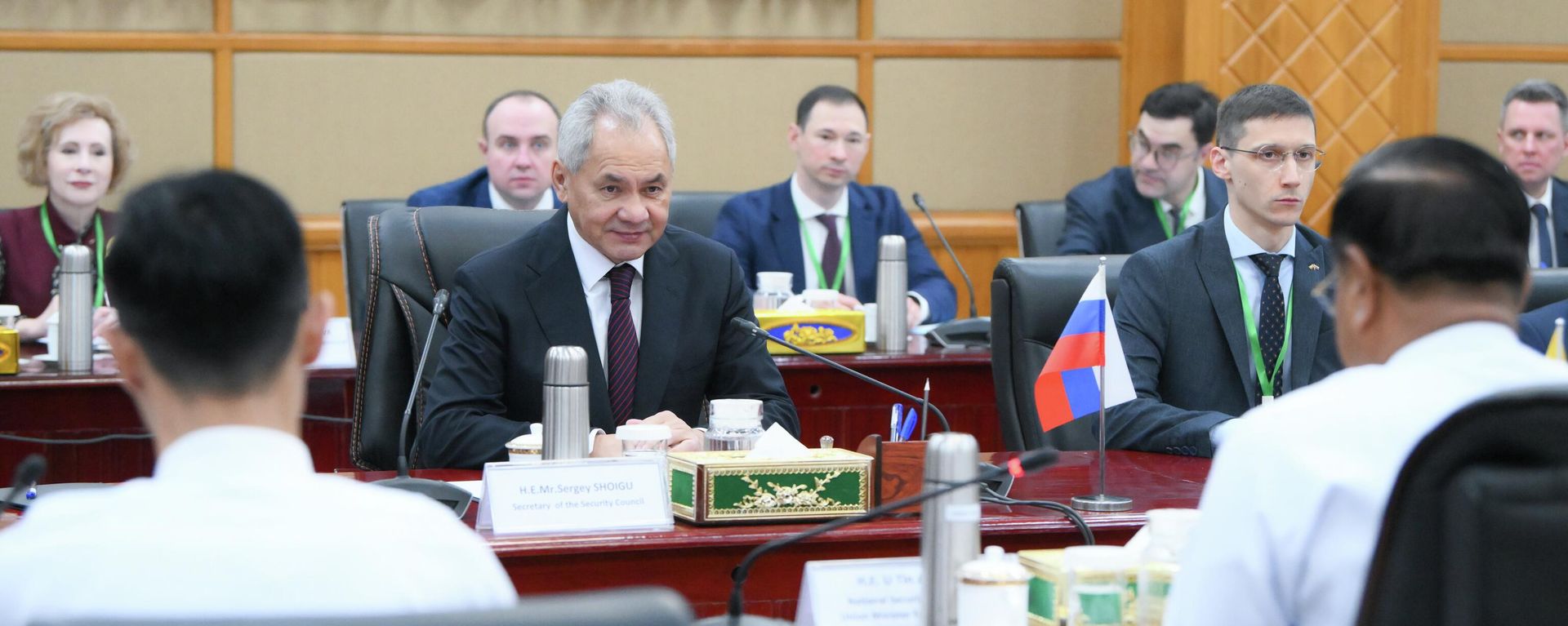 Russian Security Council Secretary Sergei Shoigu in Myanmar, February 2, 2026 - Sputnik International, 1920, 02.02.2026