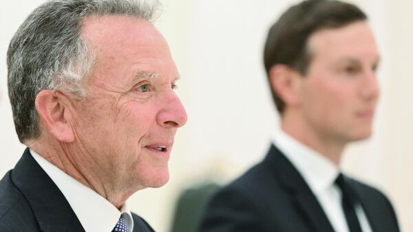 US Presidential Envoy Steven Witkoff (left) and US Presidential son-in-law Jared Kushner - Sputnik International