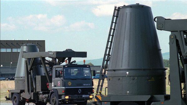 Warheads of nuclear missiles in France. File photo - Sputnik International